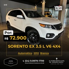 SORENTO EX 3.5 L V6 4X4 AUTOMATICO 2012