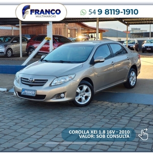 COROLLA 1.8 XEI 16V FLEX 4P AUTOMATICO 2010