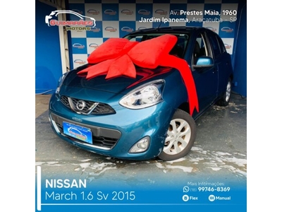 NISSAN March 1.6 16V SV (Flex) 2015