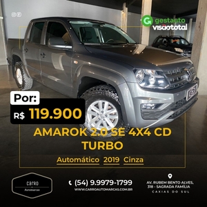 AMAROK 2.0 SE 4X4 CD 16V TURBO INTERCOOLER DIESEL 4P MANUAL 2019