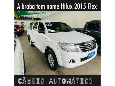 Toyota Hilux Cabine Dupla Hilux 2.7 SR CD 4x2 (Flex) (Aut) 2015