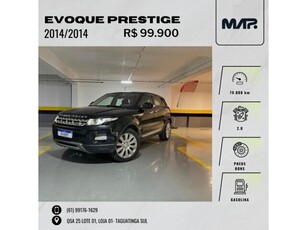 Land Rover Range Rover Evoque 2.0 Si4 Prestige 2014