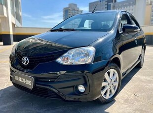 Toyota Etios Sedã 1.5 XLS Aut 2018 Único Dono Completo