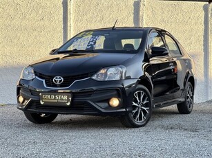 Toyota Etios Sedan Platinum 1.5 (Flex) (Aut) 2019
