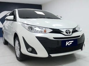 Toyota Yaris 1.5 Flex Sedan XL Automático 2019 Branco Completo