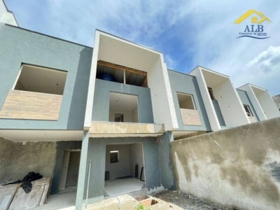 Sobrado com 3 dormitórios à venda, 118 m² por r$ 679.000,00 - estância pinhais - pinhais/pr