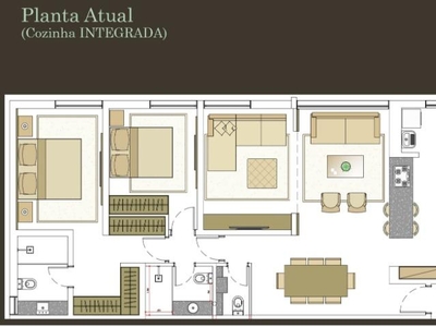 Apartamento para venda em São Paulo / SP, Itaim Bibi, 3 dormitórios, 3 banheiros, 1 suíte, 1 garagem
