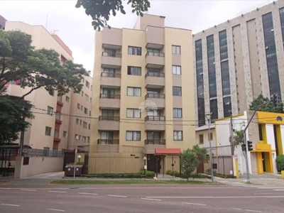 Apartamento com 1 quarto para alugar na rua comendador fontana, 28, centro cívico, curitiba, 52 m2 por r$ 1.200