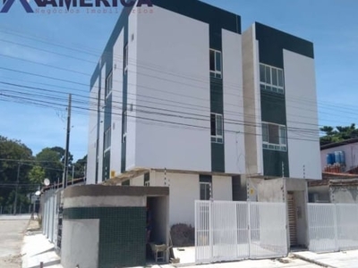 Apartamento com 2 dormitórios à venda, 40 m² por r$ 175.000,00 - castelo branco - joão pessoa/pb