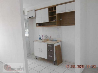 Apartamento com 2 dormitórios para alugar, 45 m² por r$ 1.776,00/mês - vila prudente - são paulo/sp