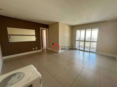 Apartamento com 3 dormitórios, 111 m² - venda por r$ 1.470.000,00 ou aluguel por r$ 6.150,00/mês - jardim alvorada - são josé dos campos/sp