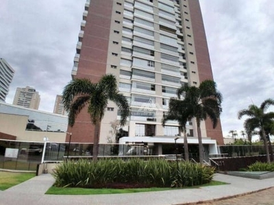 Apartamento com 3 dormitórios para alugar, 227 m² por r$ 10.740,04/mês - jardim botânico - ribeirão preto/sp