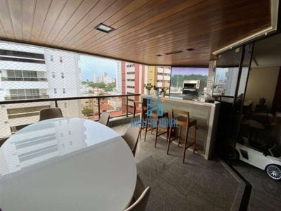 Apartamento com 4 dormitórios à venda, 330 m² por r$ 1.699.999,99 - tirol - natal/rn