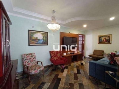 Casa com 3 dormitórios à venda, 172 m² por r$ 480.000,00 - vila fátima - piracicaba/sp