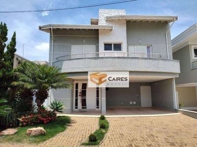 Casa com 4 dormitórios, 315 m² - venda por r$ 2.200.000,00 ou aluguel por r$ 12.720,00/mês - swiss park - campinas/sp