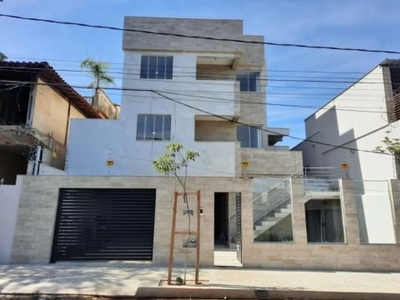 Cobertura com 3 quartos à venda na rua dos bororós, 0, santa mônica, belo horizonte por r$ 540.000