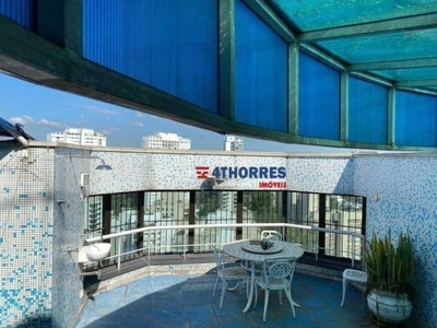 Cobertura com 6 dormitórios, 1300 m² - venda por r$ 5.500.000,00 ou aluguel por r$ 36.220,82/mês - real parque - são paulo/sp