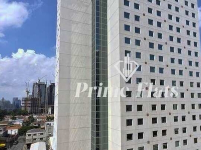 Flat disponível para venda no TRYP São Paulo Nações Unidas Hotel, com 22m², 1 dormitório e