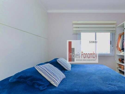 Apartamento com 2 dormitórios à venda, 82 m² por R$ 970.000 - Jardim Caravelas - São Paulo