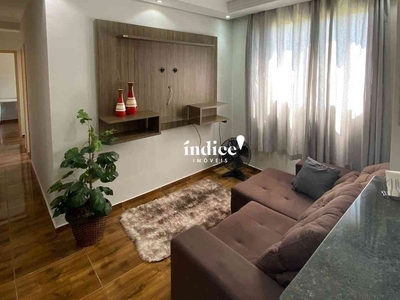 Apartamento com 2 quartos para alugar no bairro Jardim Manoel Penna, 48m²