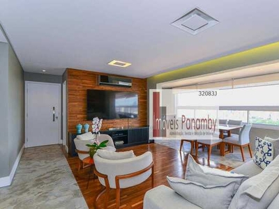 Apartamento com 3 dormitórios à venda, 124 m² por R$ 2.080.000 - Brooklin Paulista - São P