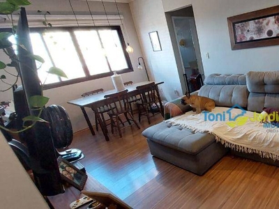 Apartamento em Campestre, Santo André/SP de 63m² 2 quartos à venda por R$ 419.000,00