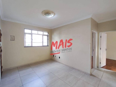 Apartamento em Estuário, Santos/SP de 60m² 2 quartos para locação R$ 1.700,00/mes