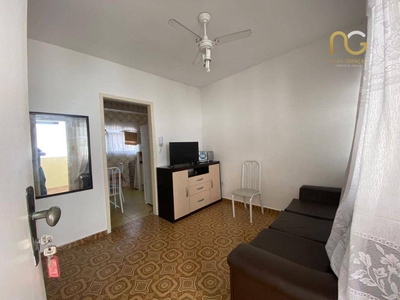 Apartamento em Vila Guilhermina, Praia Grande/SP de 55m² 1 quartos à venda por R$ 234.000,00