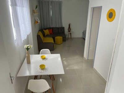 Apartamento em Vila Tupi, Praia Grande/SP de 44m² 1 quartos à venda por R$ 194.000,00