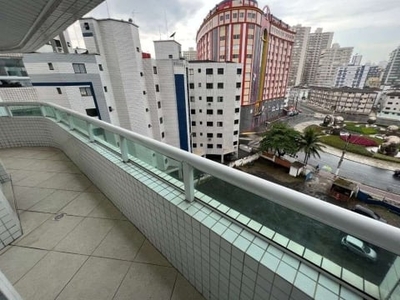 Apartamento à venda, 110 m² por r$ 640.000,00 - vila guilhermina - praia grande/sp