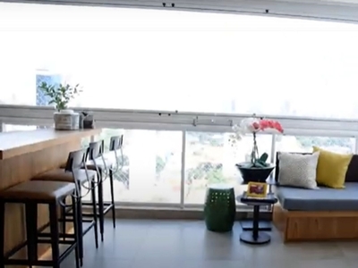 Apartamento à venda em Vila Olímpia com 120 m², 3 quartos, 2 suítes, 3 vagas