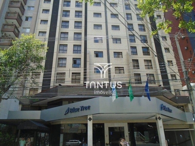 Apartamento com 1 dormitório para alugar, 42 m² por R$ 2.425,57/mês - Centro - Curitiba/PR