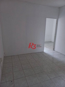 Apartamento com 1 dormitório para alugar, 60 m² por R$ 2.593,00/mês - Embaré - Santos/SP