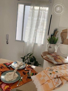 Apartamento com 2 dormitórios à venda, 42 m² por R$ 130.000 - Residencial e Comercial Vive