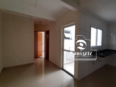 Apartamento com 2 dormitórios à venda, 45 m² por R$ 300.000,00 - Vila Pires - Santo André/