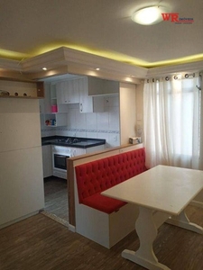 Apartamento com 2 dormitórios para alugar, 47 m² por R$ 1.400,00/mês - Jardim das Acácias