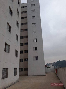 Apartamento com 2 dormitórios para alugar, 48 m² por R$ 1.348,00/mês - Vila Galvão - Guaru