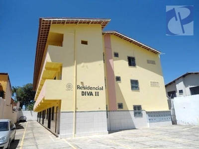 Apartamento com 2 dormitórios para alugar, 50 m² por R$ 900,00/mês - Cidade dos Funcionári