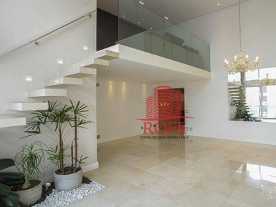 Apartamento com 4 suites, Pé direito duplo para alugar, 206 m² no Campo Belo - São Paulo/S