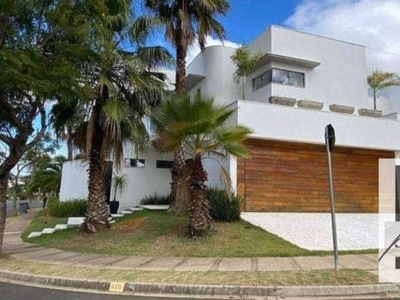 Casa com 4 dormitórios, 615 m² - venda por r$ 3.200.000,00 ou aluguel por r$ 20.000,00/mês - parque reserva fazenda imperial - sorocaba/sp