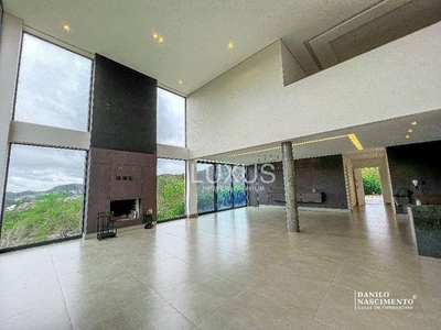 Casa com 4 dormitórios para alugar, 490 m² por R$ 19.150,00/mês - Vila Alpina - Nova Lima/