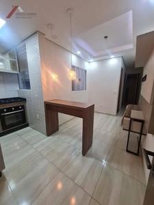 Cobertura com 2 dormitórios à venda, 80 m² por R$ 280.000 - Vila Guaraciaba - Santo André/