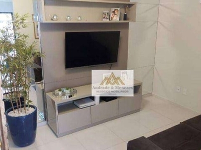 Cobertura com 3 dormitórios à venda, 144 m² por r$ 750.000,00 - nova aliança - ribeirão preto/sp