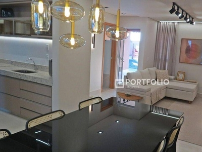 Sobrado com 3 dormitórios à venda, 135 m² por R$ 570.000,00 - Sítios Santa Luzia - Apareci