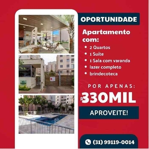 Apartamento com 2 quartos à venda no bairro Pompéia, 56m²