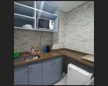 Apartamento com 1 dormitório para alugar, 44 m² - Vila Bastos - Santo André/SP