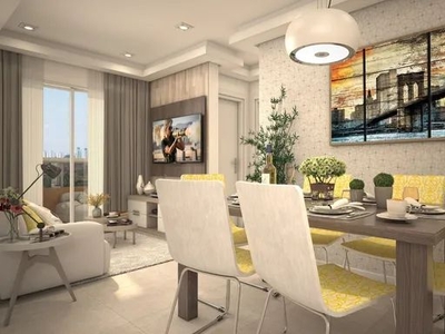 Apartamento com 2 dormitórios à venda, 57 m² por R$ 392.400,00 - Vila Guilhermina - Praia