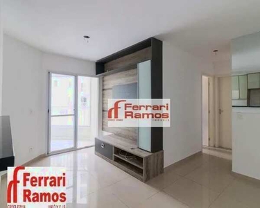 Apartamento com 2 dormitórios para alugar, 52 m² por R$ 2.465,00/mês - Vila Endres - Guaru