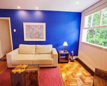 Apartamento com 2 dormitórios para alugar, 70 m² por R$ 7.246,00/mês - Leblon - Rio de Jan