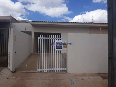 Casa com 3 dormitórios para alugar, 80 m² por R$ 1.150,00 - Columbia - Londrina/PR